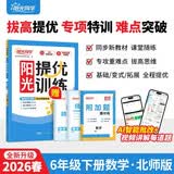 阳光同学 2026春新 提优训练 六年级下册数学北师大版 课时优化作业本 小学同步教材练习册一课一练课课练 开学季