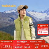 巴拉巴拉童装儿童羽绒马甲2025新款冬装男女童亲子装保暖外套羽绒服简约潮