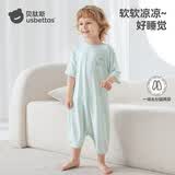 贝肽斯婴儿睡袍夏季薄款新款儿童宝宝优可丝睡裙中小童家居服睡衣
