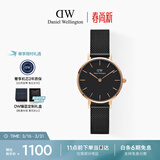 丹尼尔惠灵顿（DanielWellington）DW女士手表小众轻奢流金钢带石英腕表送女友生日礼物DW245