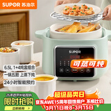 苏泊尔（SUPOR）电炖锅 电炖盅煲汤锅炖汤锅隔水炖锅 燕窝炖盅 煮粥锅蒸锅电煮锅婴儿辅食锅陶瓷DZ45FC865多功能锅