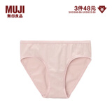 MUJI MUJI 女式 弹力天竺编织中腰短裤 内裤 FCE01A1A 烟熏粉色 S