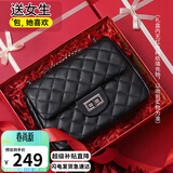 viney牛皮包包女包品牌链条包轻奢单肩斜挎包生日礼物高端送女友老婆