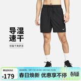 耐克（NIKE）男运动短裤 夏季梭织短裤休闲裤 凉爽轻便 DV9858-010 黑 XL