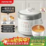 九阳（Joyoung）【价保618】电压力锅1-3人多功能锅小型家用高压锅全自动智能预约晶钻原釜内胆2L饭煲20H20