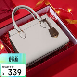 高尔夫（GOLF）手提包女牛皮包包女包时尚单肩斜挎包送妈妈女友生日礼物礼盒套装