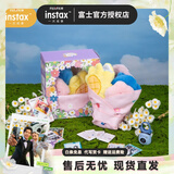 富士（FUJIFILM） instax mini通用相纸照片适用于mini7+/7s/7c/8/9/11/12/40/90/EVO/liplay打印机等拍立得 白边相纸20张+花花相纸配件盒【含相纸】