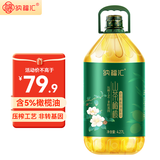 纳福汇食用油4.27L（添加5%初榨橄榄油、6%山茶籽油）非转调和油4270ml