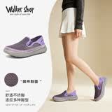 Walker Shop奥卡索休闲鞋女户外轻便透气网面鞋女平底懒人休闲凉鞋女V165006