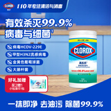 高乐氏（clorox）厨房用纸清洁去油污百洁布消毒一次性无纺布湿巾75片-清香型 