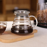 HARIO原装进口咖啡壶耐热玻璃咖啡具手冲咖啡分享壶手冲壶600ml