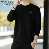 啄木鸟（TUCANO）卫衣男士潮流宽松圆领长袖t恤打底衫学生时尚休闲套头上衣服男装