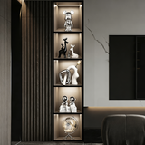 贝汉美（BHM）酒柜装饰品摆件工艺品轻奢高档大气暴力熊客厅电视柜玄关餐边柜 【5件套C】