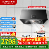 老板（Robam）油烟机3009抽油烟机小户型家用经典老式吸油烟机中式小尺寸710mm油烟机 3009+20B2A【性价比首选】天然气