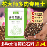 花大师 多肉营养土专用颗粒土多肉土壤盆栽种植土幼苗成苗老桩透气土 高配版多肉土10斤 不含进口石料