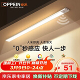 欧派智能感应橱柜衣柜灯LED人感光卧室床头过道玄关灯官方橱柜灯定制