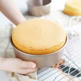学厨6寸活底戚风蛋糕模具巴斯克乳酪蛋糕慕斯生日蛋糕烤盘烘焙模具