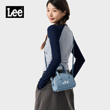 Lee轻奢女包单肩斜挎包女士包包2026新款手提贝壳包节日礼物手拿包 牛仔蓝