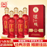 泸州老窖泸州醇 柔和 浓香型白酒 42度 500ml*6瓶 整箱 婚宴送礼