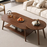 姗姗木艺茶几客厅简约茶几桌小户型边几家用茶台茶桌北欧边桌阳台迷你桌子