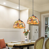 可馨灯饰（kexindengshi） 全铜餐厅吊灯饭厅吧台灯欧式田园客厅卧室三头向日葵装饰灯具 向日葵-两联直排