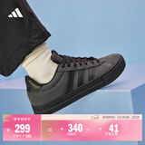 adidas DAILY 4.0复古百搭休闲帆布鞋男女阿迪达斯官方轻运动 黑色/碳黑   36