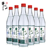 牛栏山北京牛栏山二锅头46度国藏清雅五清香型白酒  纯粮固态发酵口粮酒 46度 500mL 6瓶