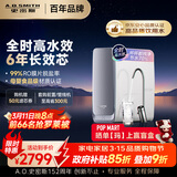 史密斯（A.O.SMITH）佳尼特净水器 蓝鲸1000G 家用净水器厨房专用台下用净水机直饮一体机 6年RO膜 冠军之选CR2500AE1