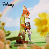 迪士尼（Disney）疯狂动物城手办朱迪尼克安慰桌面摆件生日礼物男生礼物情侣礼物