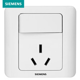 西门子（SIEMENS） 开关插座 墙壁插座大间距电源86型插座远景雅白 16A三孔带开