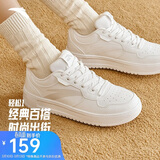 安踏轻松丨板鞋小白鞋女神节礼物学生校园厚底增高轻便百搭情侣运动鞋