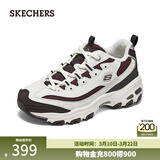 斯凯奇（Skechers）春季情侣运动鞋加绒熊猫鞋轻便舒适软底896268 自然色/多彩色/NTMT 37.5 偏大,建议拍小一码