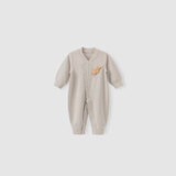 乖奇熊婴儿衣服婴幼儿长袖连体衣春秋季男女宝宝纯棉哈衣爬服薄款睡内衣