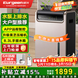 欧井（Eurgeen）除湿机/抽湿机 除湿量50升/天 泵压排水 回南天家用地下室别墅商用工业净化净味吸湿器 OJ-550EP