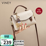 viney【赵晴同款】包包女包牛皮剑桥包轻奢斜挎生日女神节38妇女节礼物