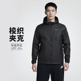 耐克NIKE男春夏梭织防晒夹克外套 休闲运动 FB7541-010黑色M
