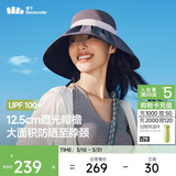 蕉下（beneunder）遮阳帽防晒帽女大帽檐渔夫帽子男登山帽太阳帽全脸遮阳防紫外线