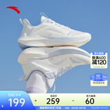 安踏（ANTA）【毒刺】安踏女鞋运动鞋春季跑步鞋子女慢跑鞋 【店长推荐】象牙白/氧气蓝-4 38 (女)