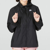 耐克（NIKE）外套女装2026春季新款透气休闲防晒风衣耐磨宽松连帽运动夹克 DM6180-010 L