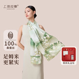 上海故事【升级加密30%】真丝丝巾桑蚕丝女空调披肩送妈妈生日礼物教师节