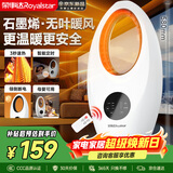 荣事达（Royalstar）石墨烯取暖器家用母婴级暖风机无叶电暖气遥控电暖器电热风扇小太阳室内洗澡加热烤火器 NTC-2015D