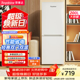荣事达（Royalstar）200升小冰箱小型家用出租房办公室宿舍双开门两门双门二门电冰箱节能省电低音白色R200