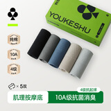 有棵树【肌理短筒】袜子男夏季纯棉10A抗菌吸汗透气防臭抗起球休闲短袜