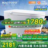 MAGTOTO智能马桶一体机无水压限制内置泡沫盾全自动带水箱轻音冲水坐便器 CES-S9D豪华版水质过滤电容脚感 250/300/350/400MM坑距下单备注