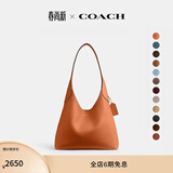 蔻驰（COACH）新款女士BROOKLYN 28号单肩包斜挎包流浪大容量女包 B4/中褐色