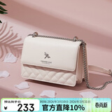 红蜻蜓（RED DRAGONFLY）包包女包牛皮女潮斜挎单肩小方包送女友妈妈38妇女神节生日礼物