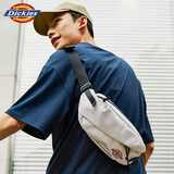 Dickies单肩斜挎包男多隔层胸包DK骑行运动多功能腰包休闲风大容量手机包