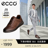 爱步（ECCO）正装鞋 增高牛皮休闲皮鞋男 雅仕男鞋系列207124 可可棕42