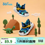 361°童鞋 儿童学步鞋春秋男女童软弹毛毛虫鞋运动宝宝鞋 黑24