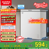 澳柯玛（AUCMA）150升单温冷柜家用减霜小冰柜冷藏柜冷冻柜小型冷柜卧式顶开门冰箱一级能效 BC/BD-150HY 以旧换新